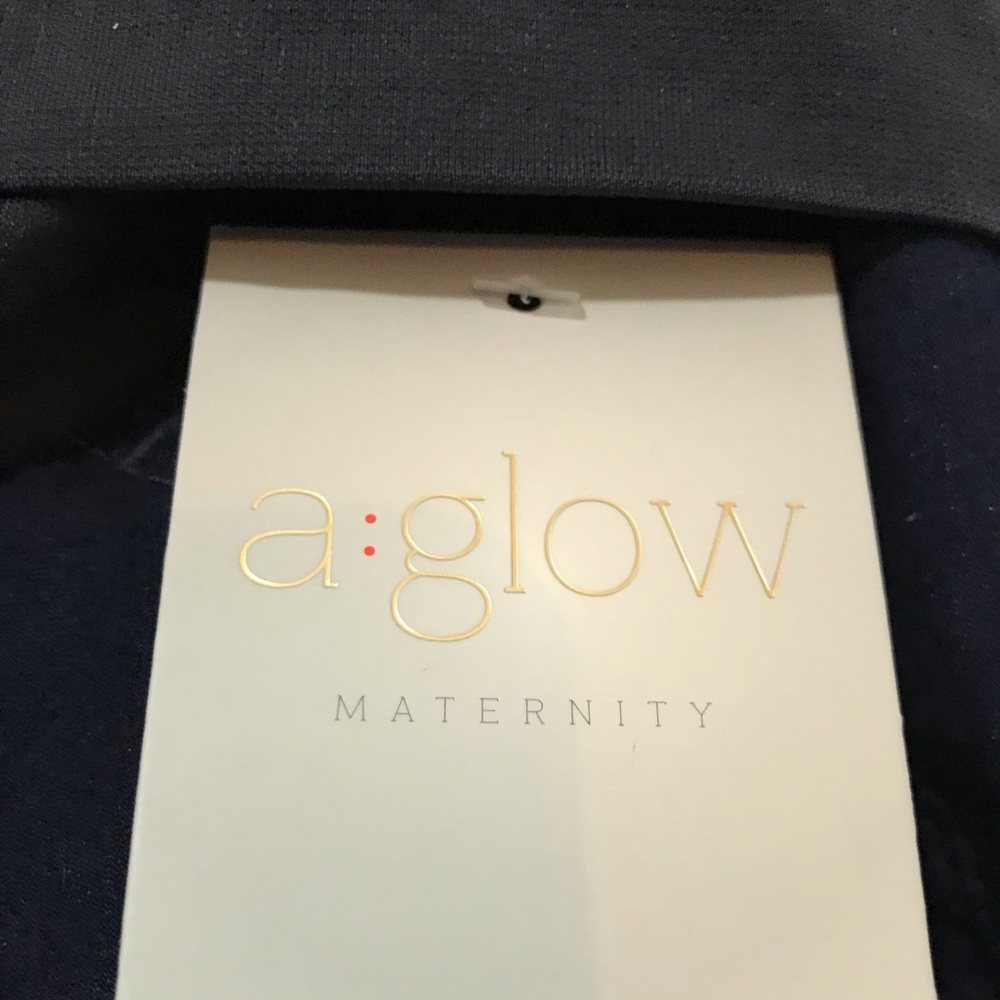 NWT. Aglow Maternity bootcut denim Size 18 Full coverage belly band